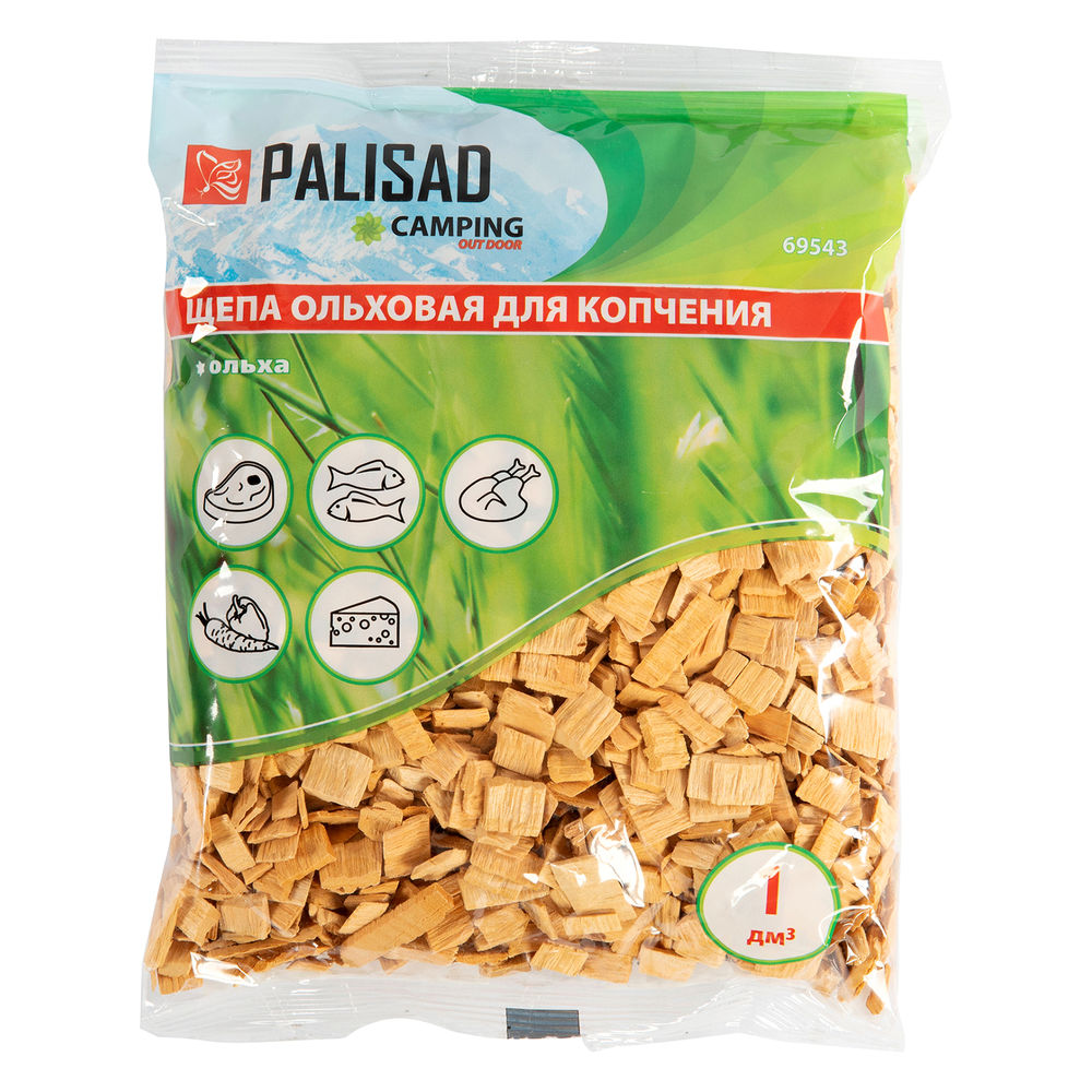 Щепа ольховая для копчения, Camping Palisad (69543)