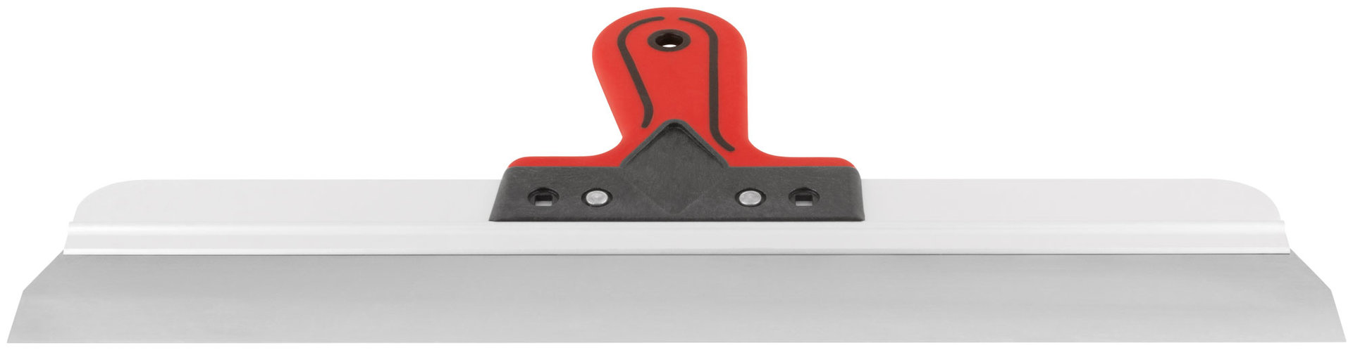 Шпатель фасадный Профи, нержавеющая сталь, прорезиненная ручка 450 мм (06427)