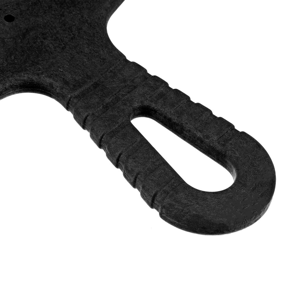 Шпатель из нержавеющей стали, 150 мм, зуб 4 х 4 мм, пластмассовая ручка Сибртех (85455)