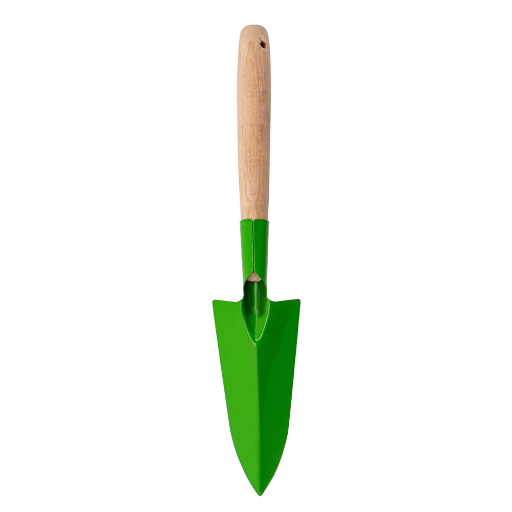 Совок посадочный узкий, 65 х 345 мм, стальной, деревянная рукоятка, Агроном, Сибртех (62612)