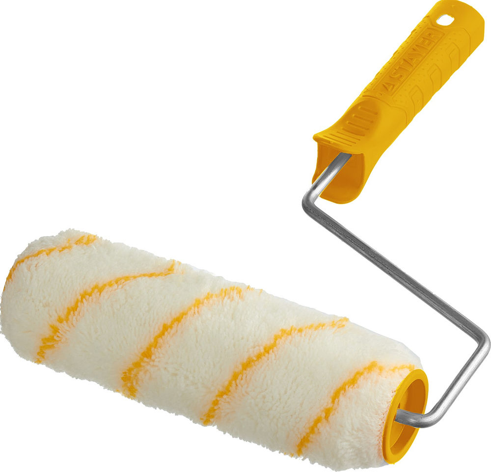 Валик малярный GIRPAINT, 40 х 180 мм, бюгель 6 мм, ворс 12 мм, полиакрил, все виды ЛКМ STAYER 0315-18_z01