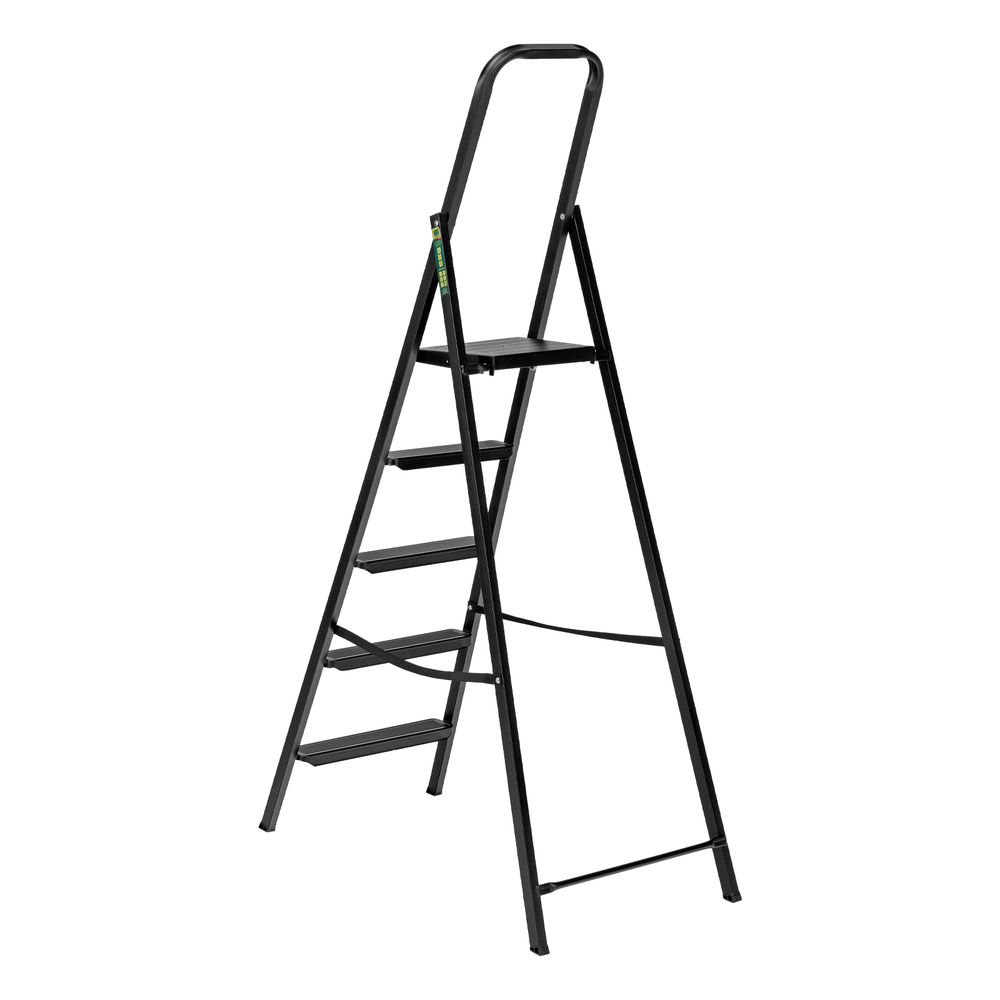 Стремянка 5 ступеней, компактная, стальная Сибртех (97945)