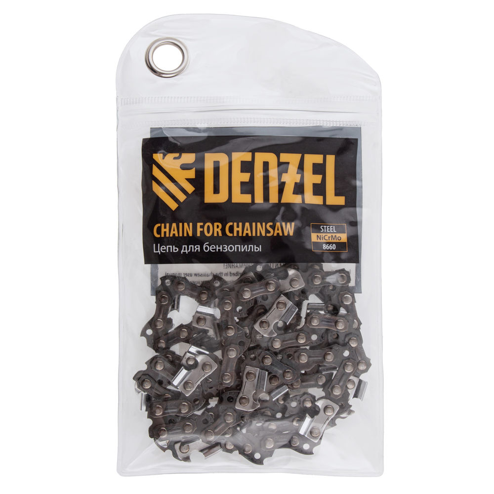 Цепь для бензопилы DGS-4516, шина 40 см (16) шаг 3/8, паз 1.3 мм, 57 звеньев Denzel (59804)