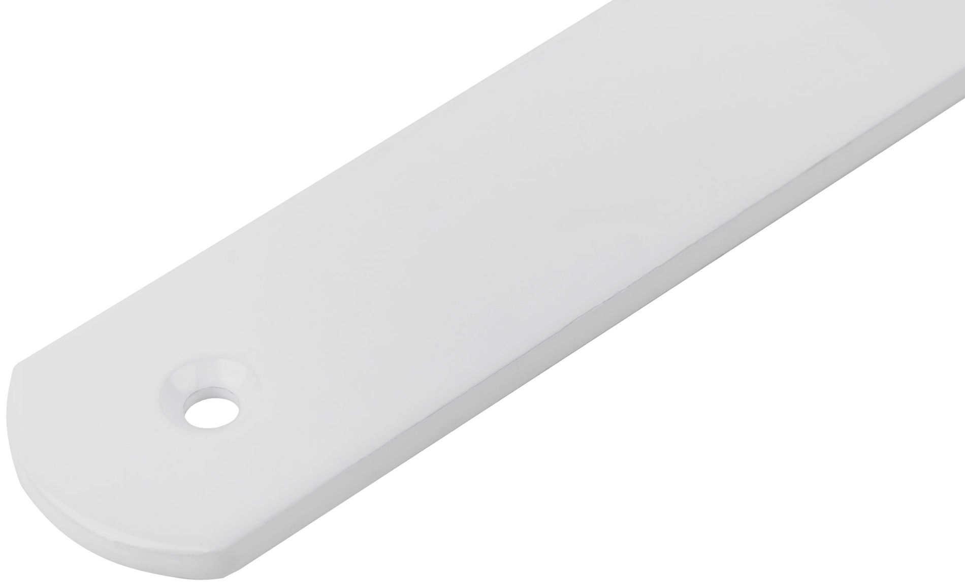 Уголок-кронштейн усиленный белый 200х150 мм (66103)