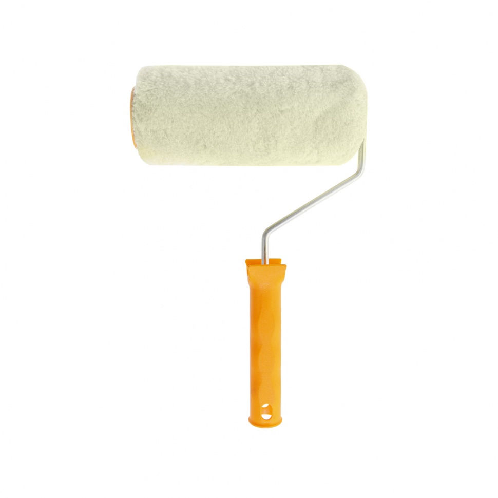 Валик Фасадные работы,180 мм, ворс 18 мм, D 48 мм, D ручки - 6 мм, полиакрил,полиэстер Сибртех (80206)