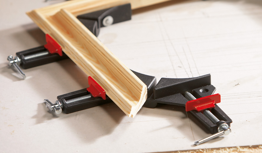 Струбцина угловая 2x73, зажим 2 винтами WS1 BE-WS1