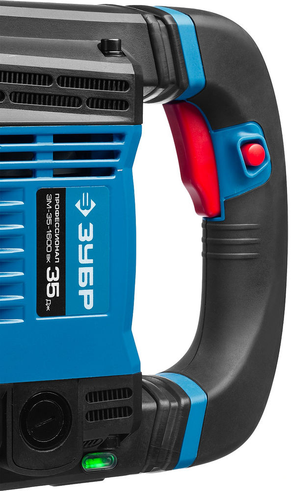 Отбойный молоток HEX-30 35 Дж, 1600 Вт, АВТ ЗУБР Бетонолом Профессионал ЗМ-35-1600 ВК