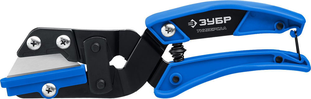 Ножницы угловые для пластмассовых и резиновых профилей, со сменным трапециевидным лезвием ЗУБР Универсал Профессионал 23371