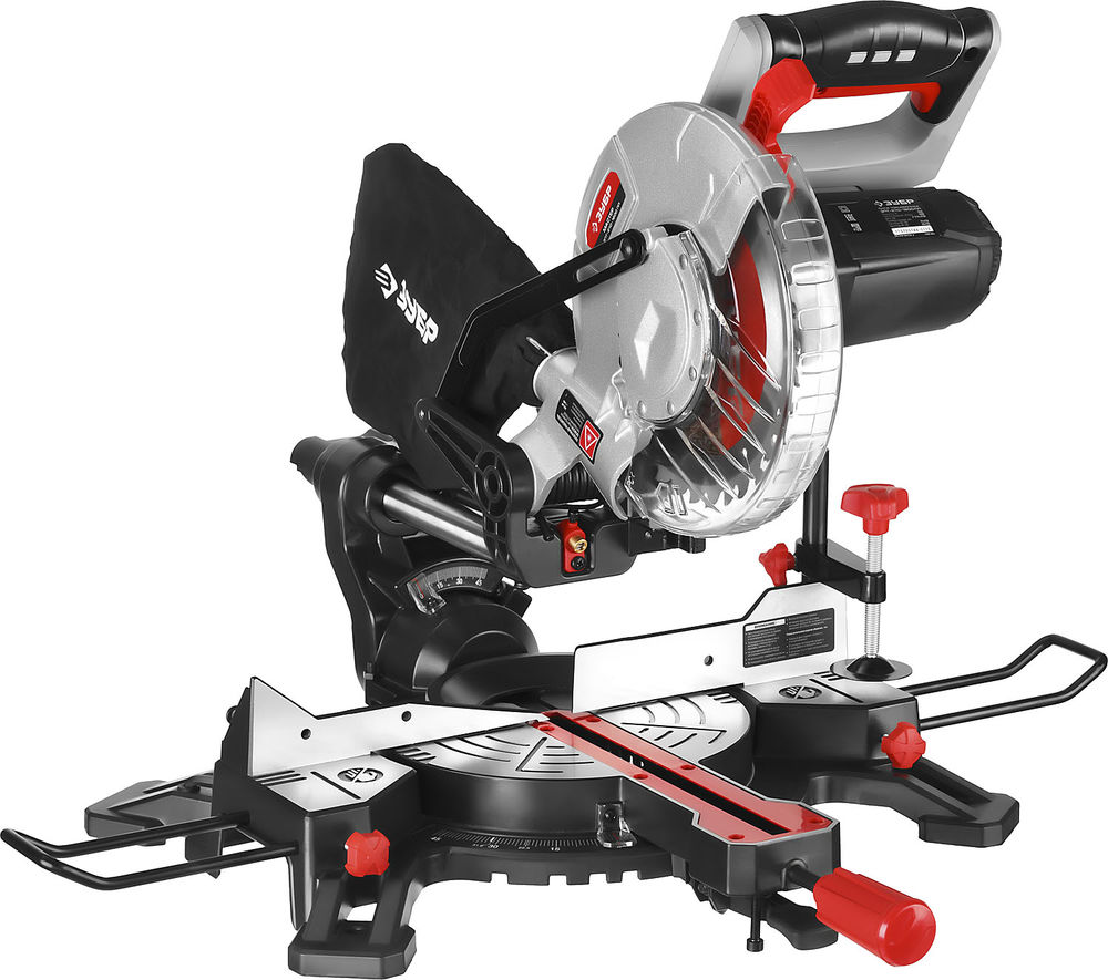 Пила торцовочная d 210 х 30 мм 1600 Вт с протяжкой ЗУБР ЗПТ-210-1600 ПЛ ЗПТ-210-1600 ПЛ