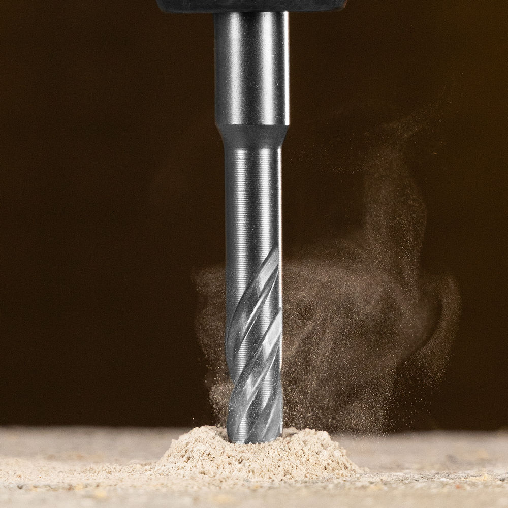 Бур по бетону, цельная крестовая пластина, 8x115 мм, SDS PLUS Denzel (705305)