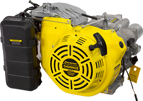 Двигатель 15лс/11кВт 420см? конус 29кг GG6500/6500EBS/7000E/7200E/7501E/7501E-3 CHAMPION G420HCE