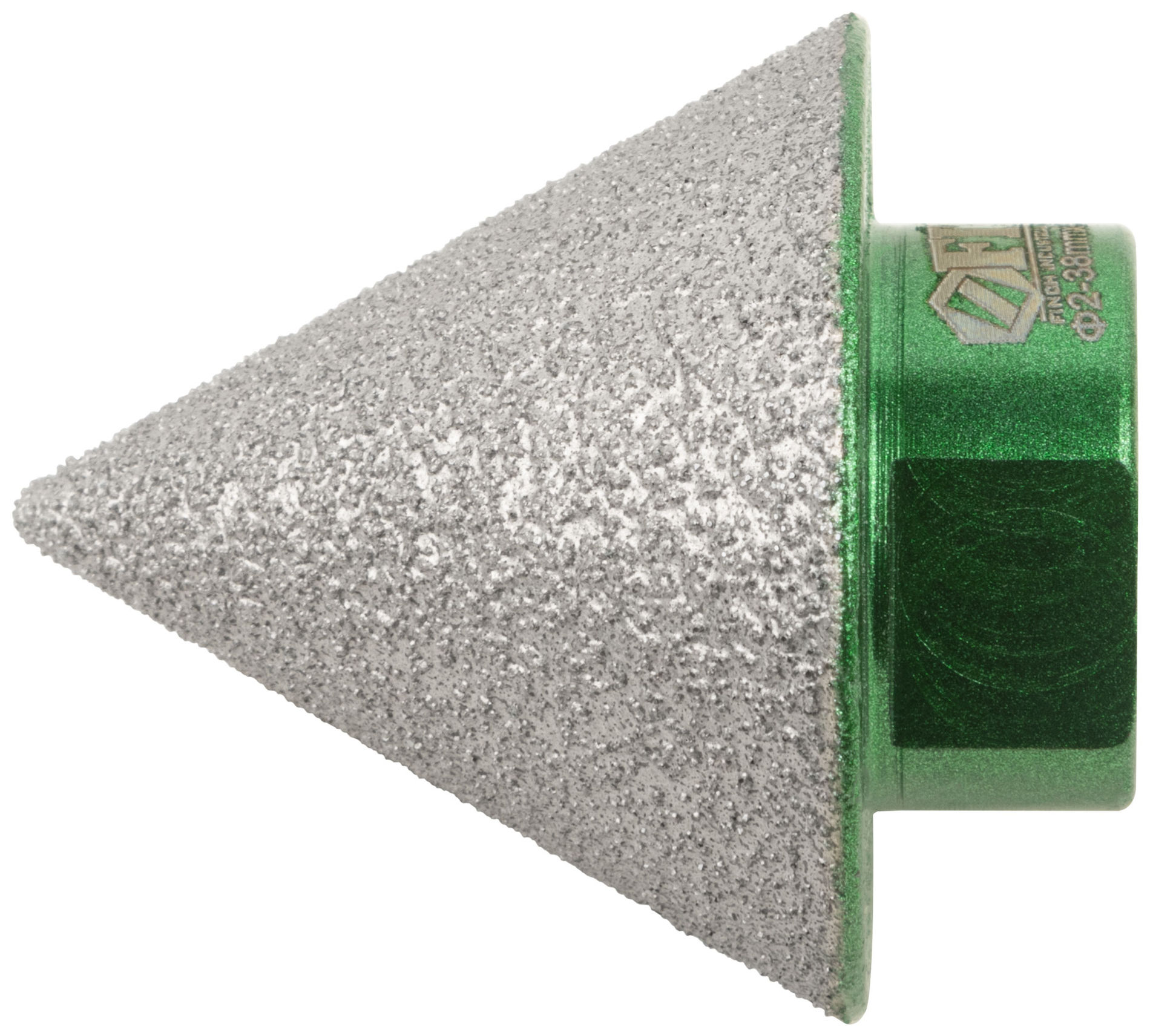 Фреза алмазная конусная для УШМ Профи, хвостовик М14, 2-38 мм (36991)