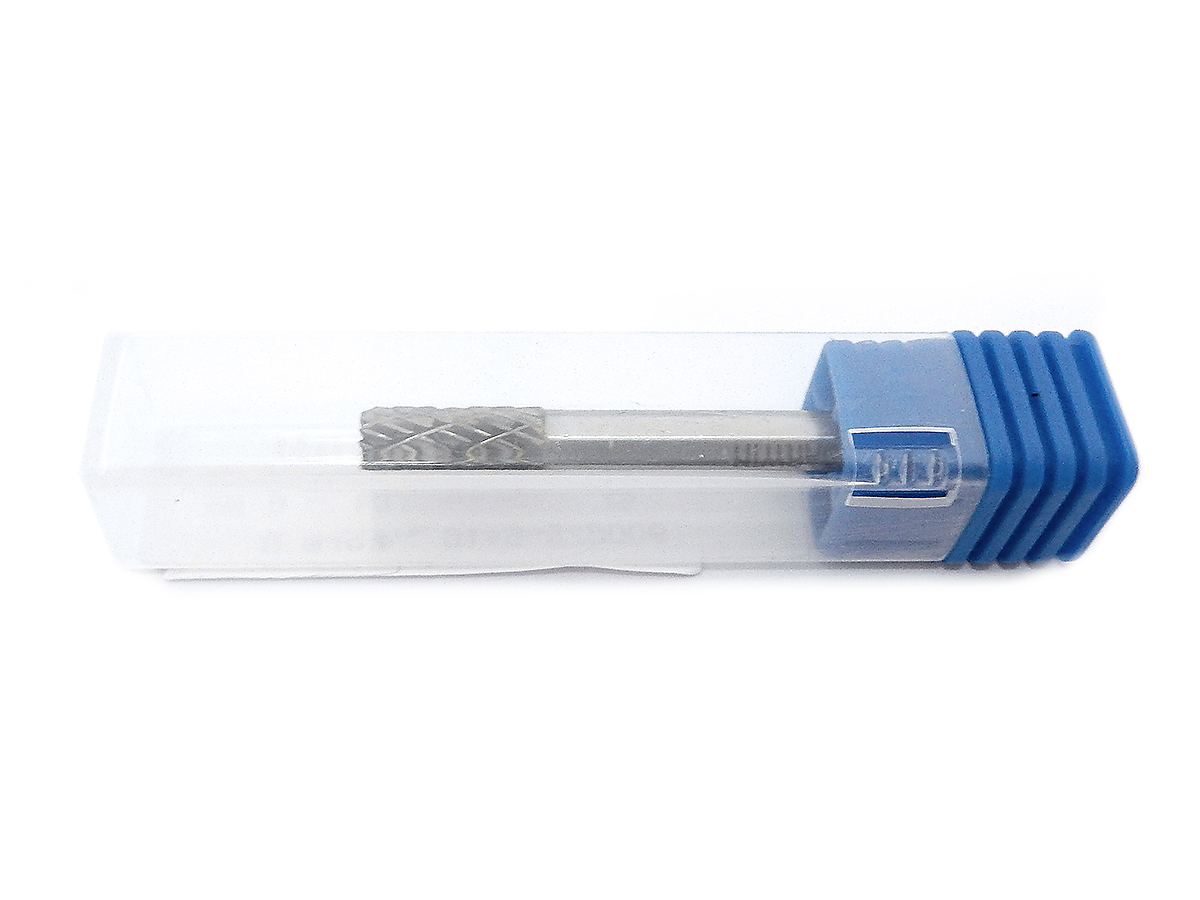 Борфреза цилиндрическая с торцевыми зубьями 6x16x60 мм, VHM, DC, форма B (серия 900525) GARWIN INDUSTRIAL 900525-61660