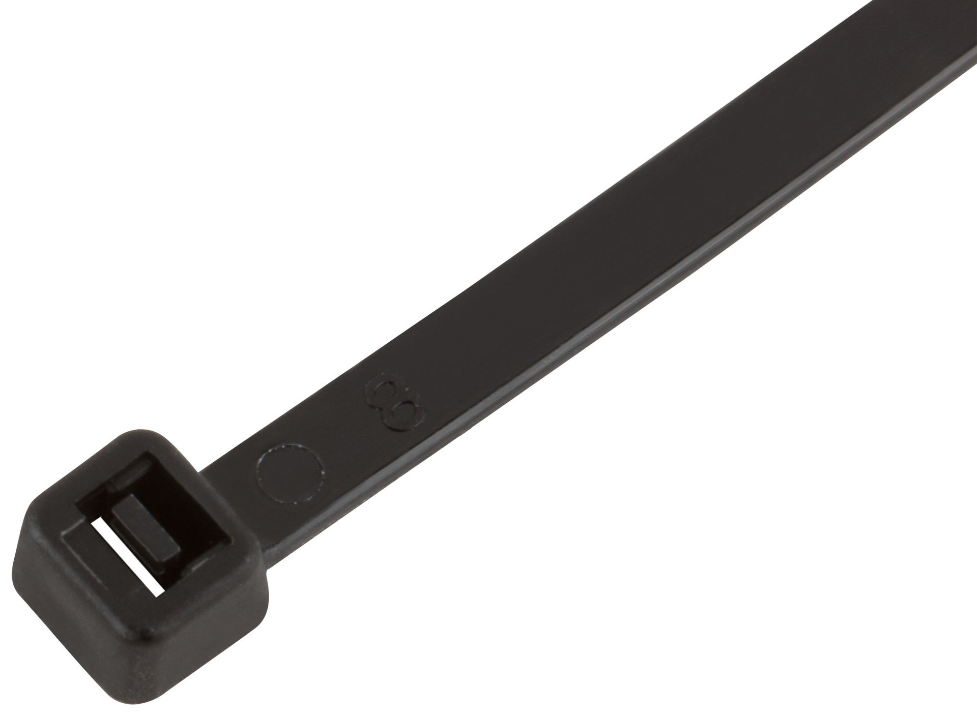 Хомуты нейлоновые для проводов, черные 100 шт., 4,8х400 мм (60358)