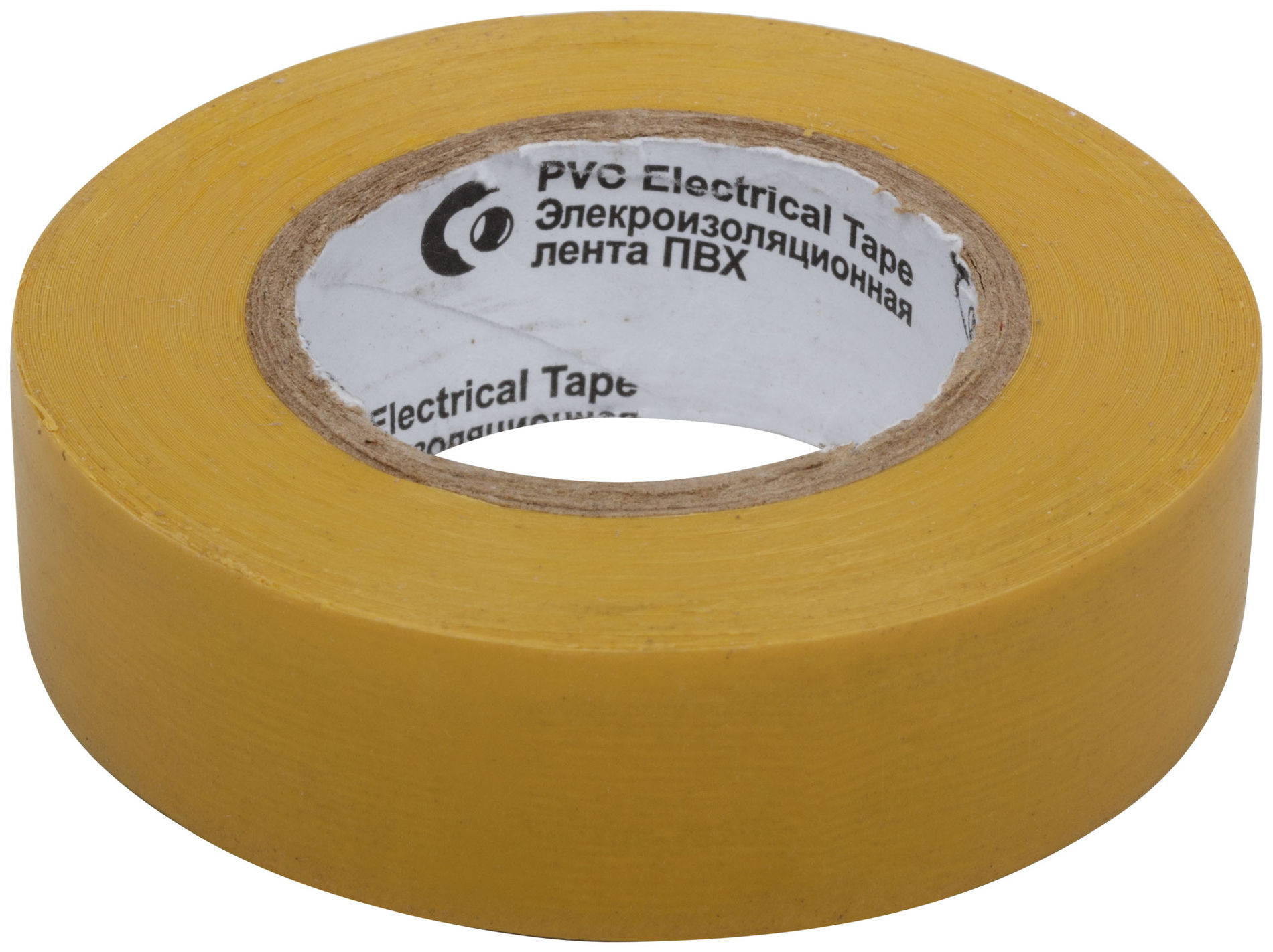 Изолента ROLLIX ПВХ 19 мм x 0,15 мм х 20 м, желтая (11033)