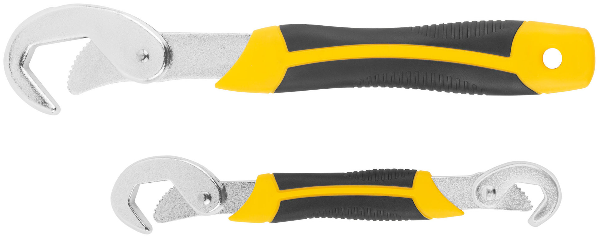 Ключи универсальные, прорезиненные ручки, 2 шт. ( 9-22 мм; 23-32 мм )