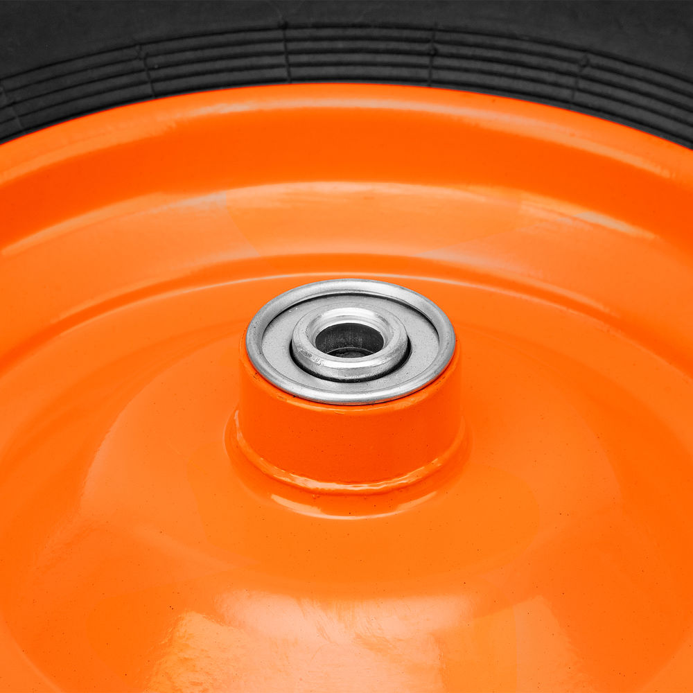 Колесо пневматическое 4.80/4.00-8 D 380 мм, внутренний подшипник D 20 мм, длина оси 90 мм Palisad (68948)