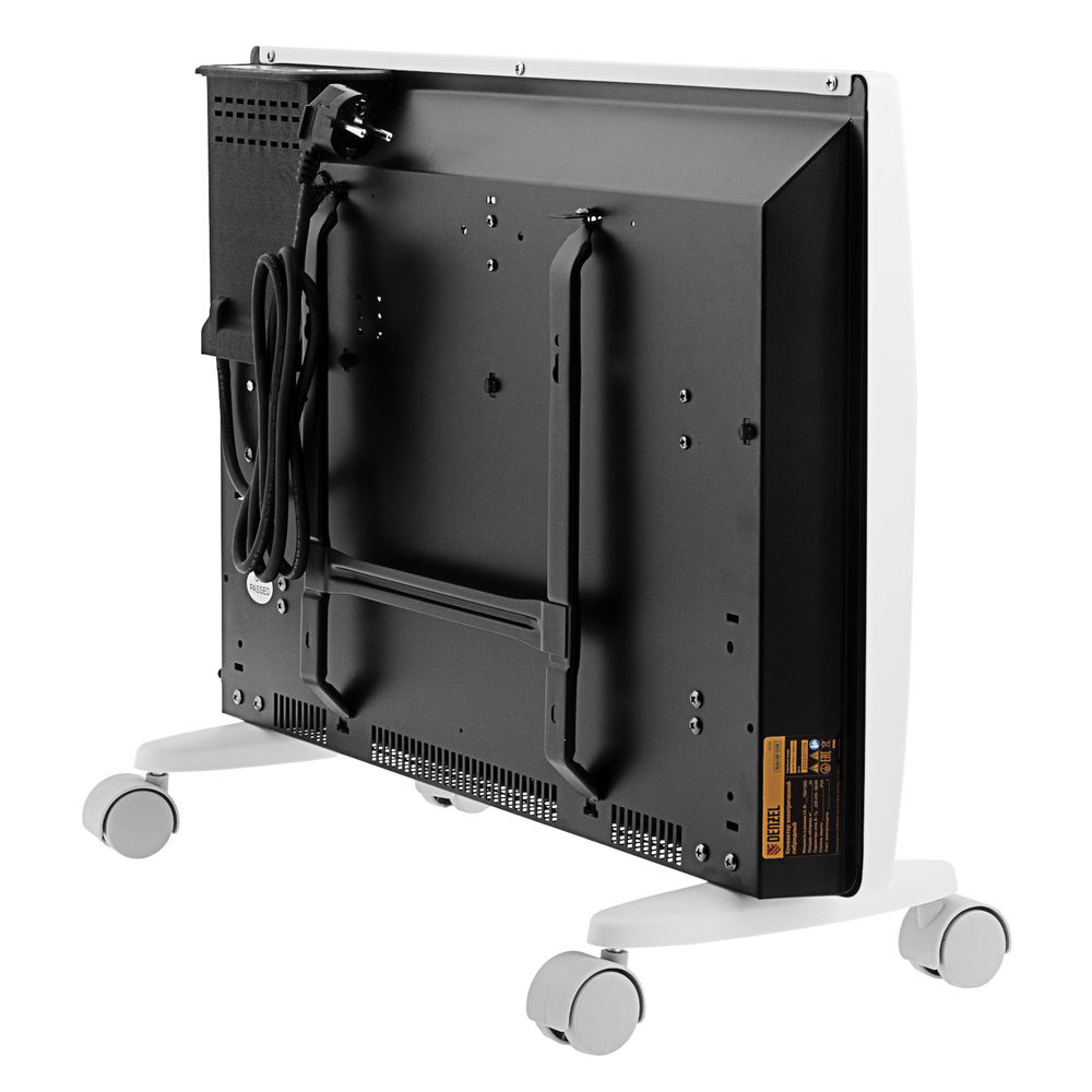 Конвектор гибридный электрический HybridX-1500, ИК нагреватель, цифровой термостат Denzel (98119)