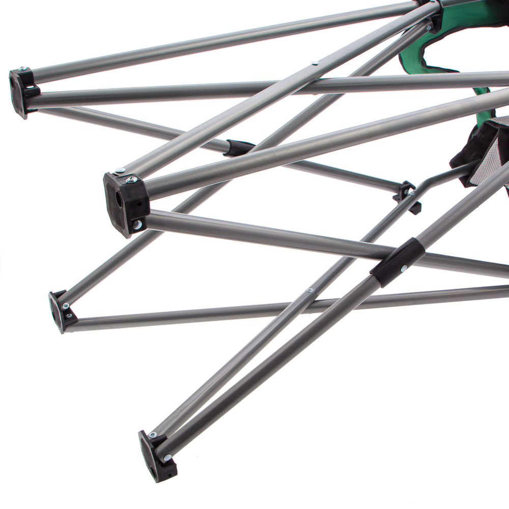 Кресло складное с подлокотниками и подстаканником, 60 х 60 х 110/92 см, Camping Palisad (69592)