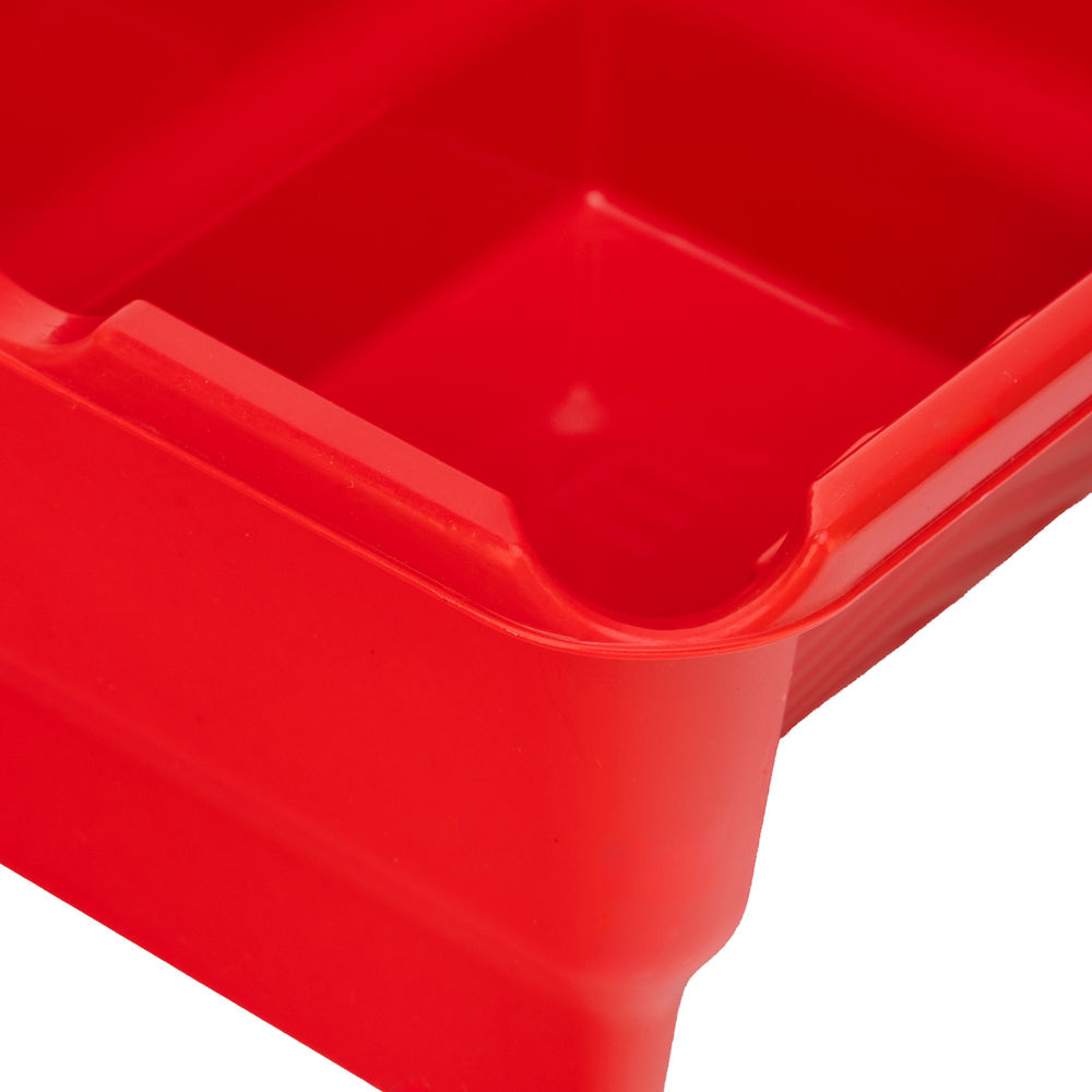 Кювета пластмассовая для кистей и мини-валиков, ручная, многофункциональная, 210 х 180 х 90 мм Matrix (81485)