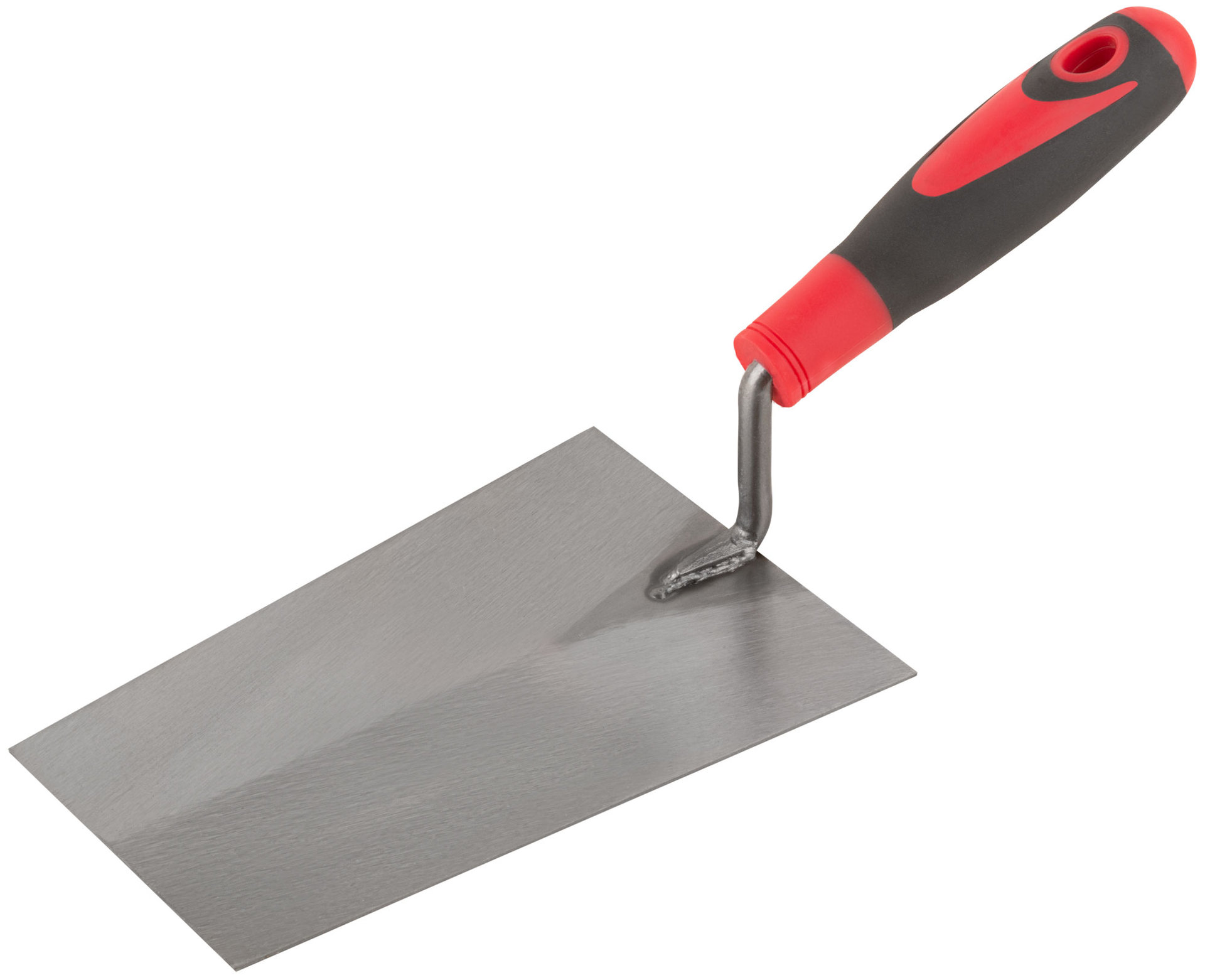 Мастерок каменщика, прорезиненная ручка 180 мм (04938)