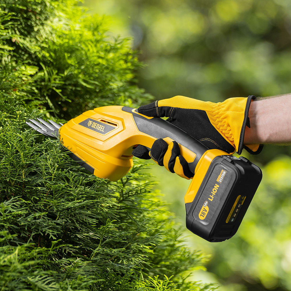 Ножницы-кусторез аккумуляторные CGS-100-0, БЕЗ АКБ Denzel (59431)