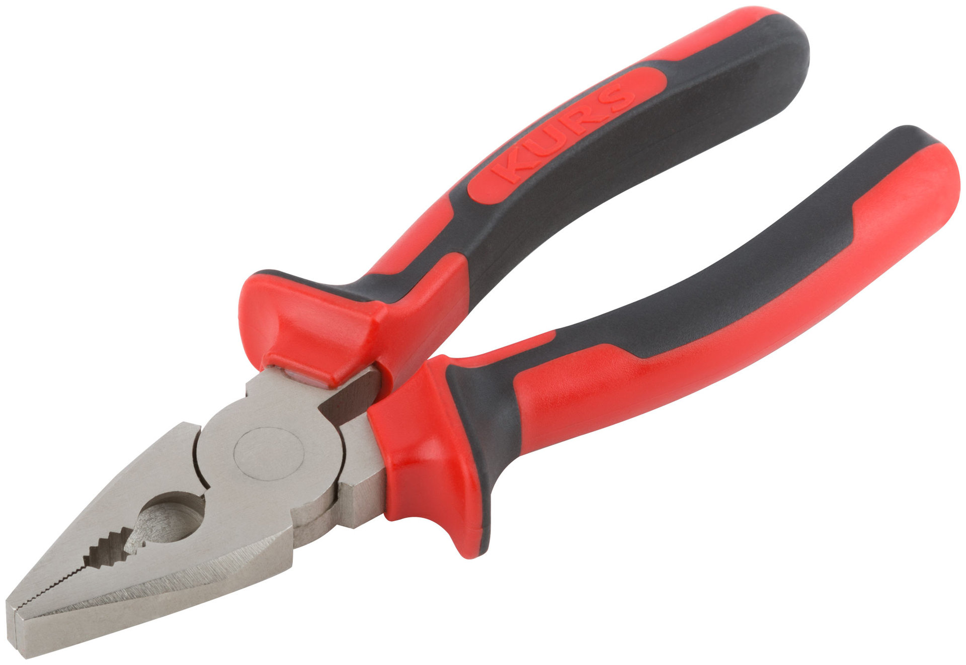 Плоскогубцы комбинированные Тренд, двухцветные прорезиненные ручки, хром-никелевое покрытие 160 мм (47564)