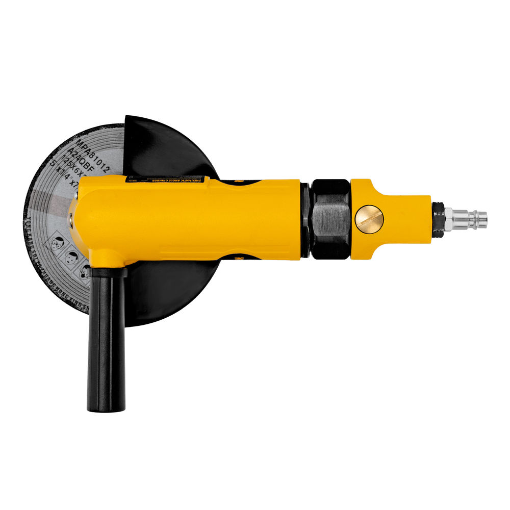 Пневматическая углошлифовальная машина AG125, 11000 об/мин, 125 мм, 186 л/мин Denzel (57477)