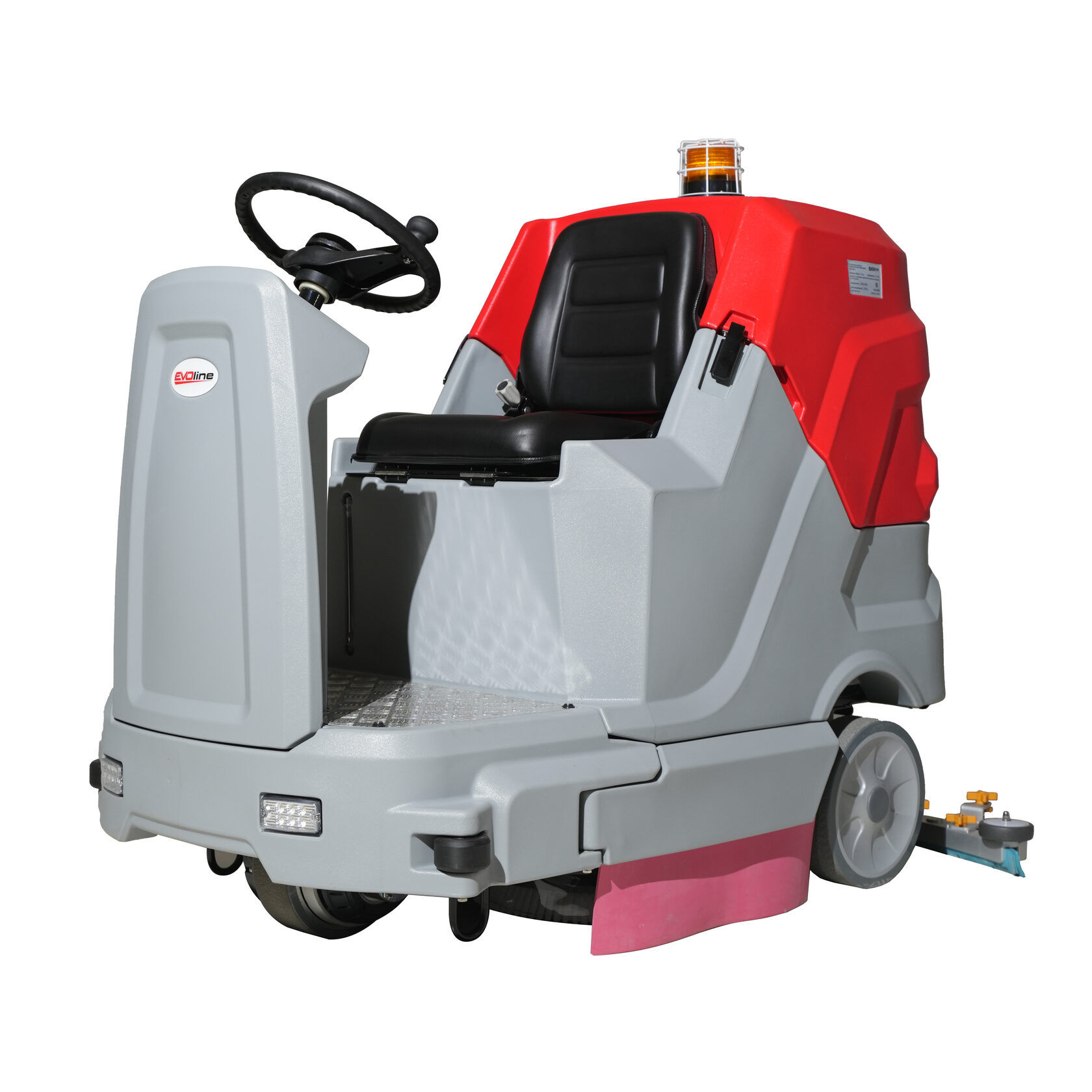 Поломоечная машина аккумуляторная с сиденьем EVOline SDB 860 T (без АКБ и ЗУ)