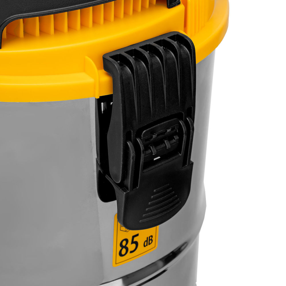 Пылесос строительный SVC15, 1200 Вт, бак 15 л, шланг 2 м Denzel (28201)