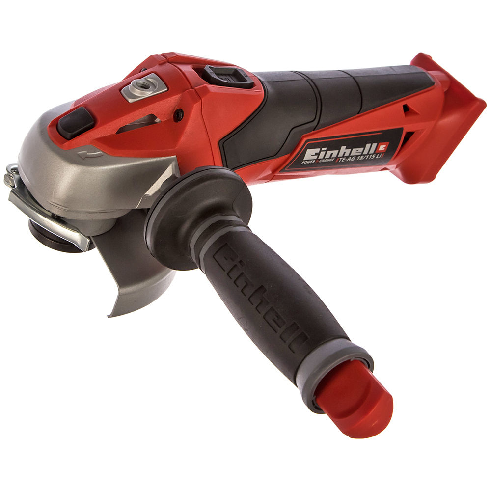 Шлифмашина угловая акк. Einhell PXC TE-AG 18/115 Li, 115мм,защ.от перегрузки,кожух б.кл,без АКК и ЗУ (4431110)