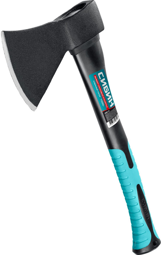 Кованый топор 1000/1180 г 430 мм СИБИН Фибергласс 2080-10