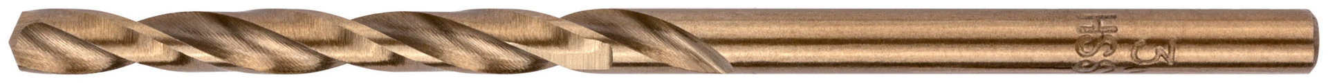 Сверла по металлу HSS с добавкой кобальта 5% Профи 3,5 мм (10 шт.) (33935)