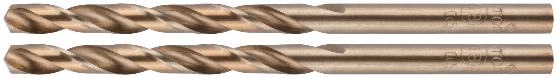 Сверло по металлу Cutop Profi с кобальтом 5% 4,8 x 86 мм, 2 шт. (48-376)