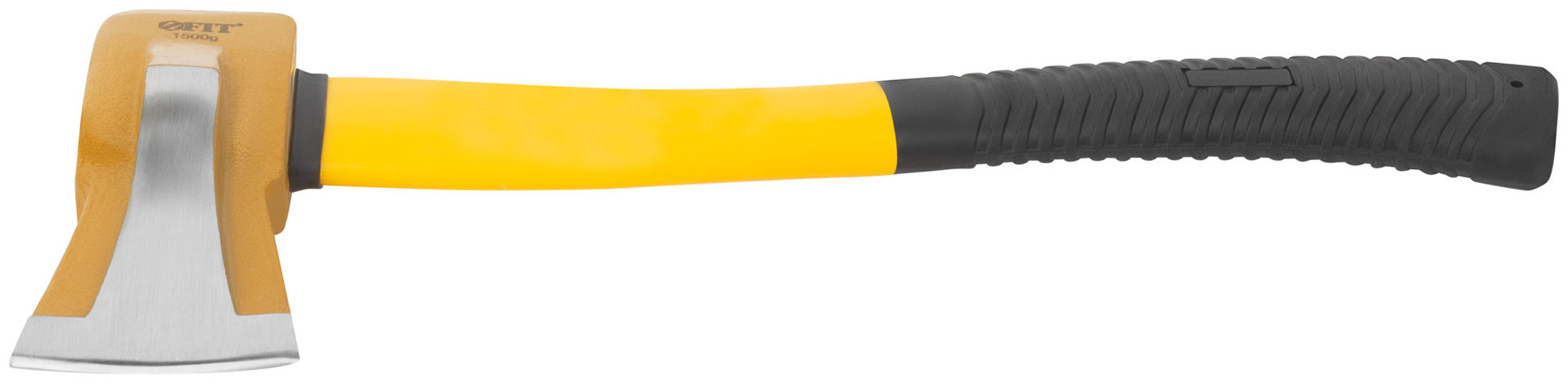 Топор-колун ушастый кованый, фибергласовая ручка 1500 гр.
