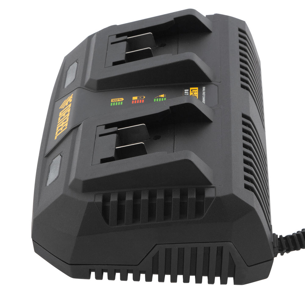 Устройство зарядное для аккумуляторов IBC-18-3.0-2, Li-Ion, 18В, 3.0 А, для двух батарей Denzel (28454)