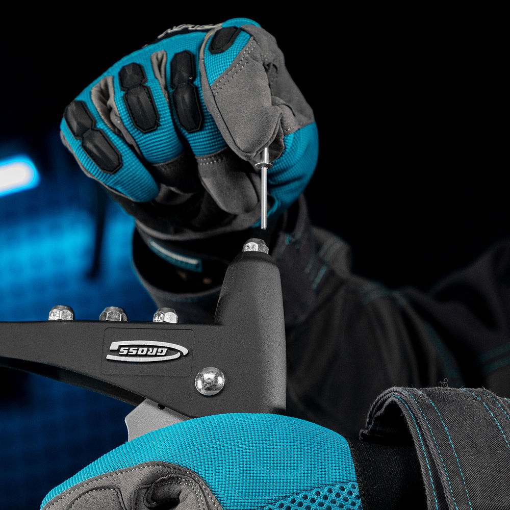 Заклепочник литой, заклепки 2.4-4.8 мм Gross (40401)