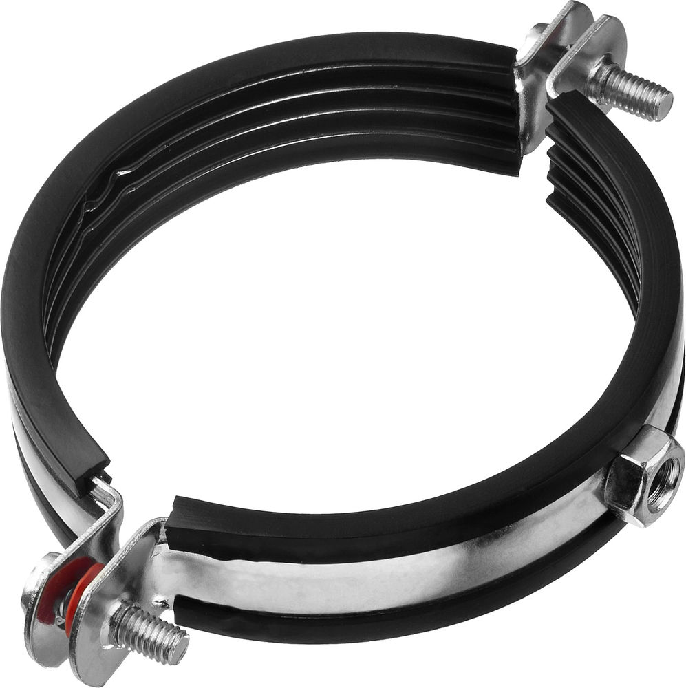 Хомут трубный с гайкой 3, цинк, 6 шт ЗУБР 37850-87-94  