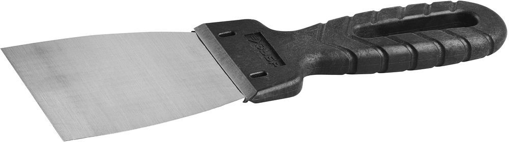 Шпатель стальной 80 мм, пластиковая ручка ЗУБР 10052-08