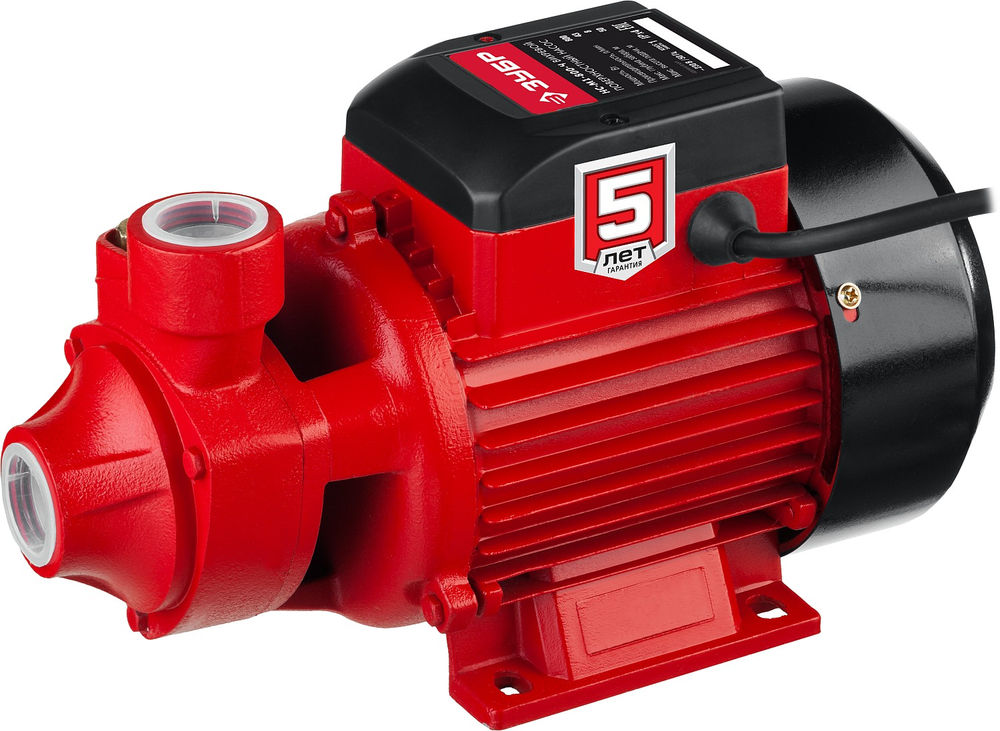 Насос вихревой поверхностный 800 Вт, корпус из чугуна ЗУБР НС-М1-800-Ч