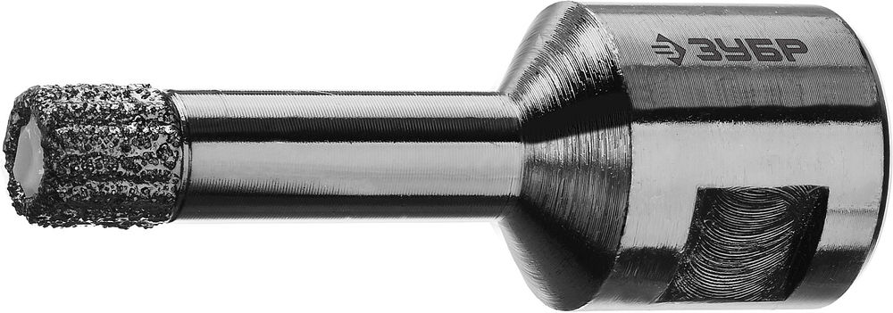 Коронка алмазная вакуумная АВК, d 8 мм, М14, 15 мм кромка ЗУБР Профессионал 29865-08-M14