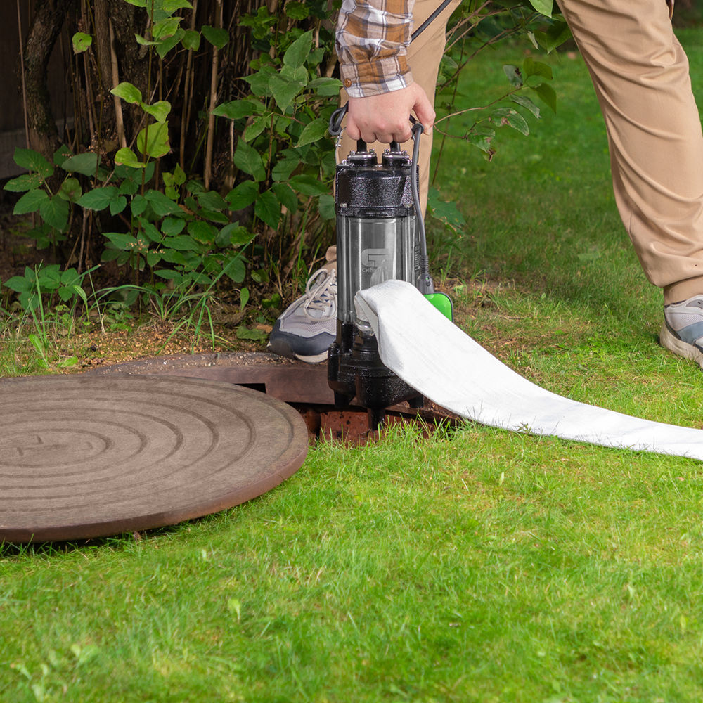 Фекальный насос СФН750, 750 Вт, напор 16 м, 22000 л/ч Сибртех (99803)