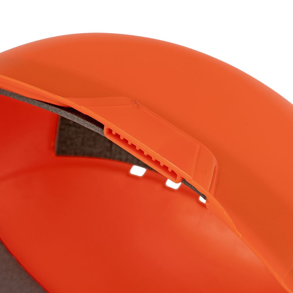 Каскетка защитная Стиль, пластиковая, оранжевая Сибртех (89169)