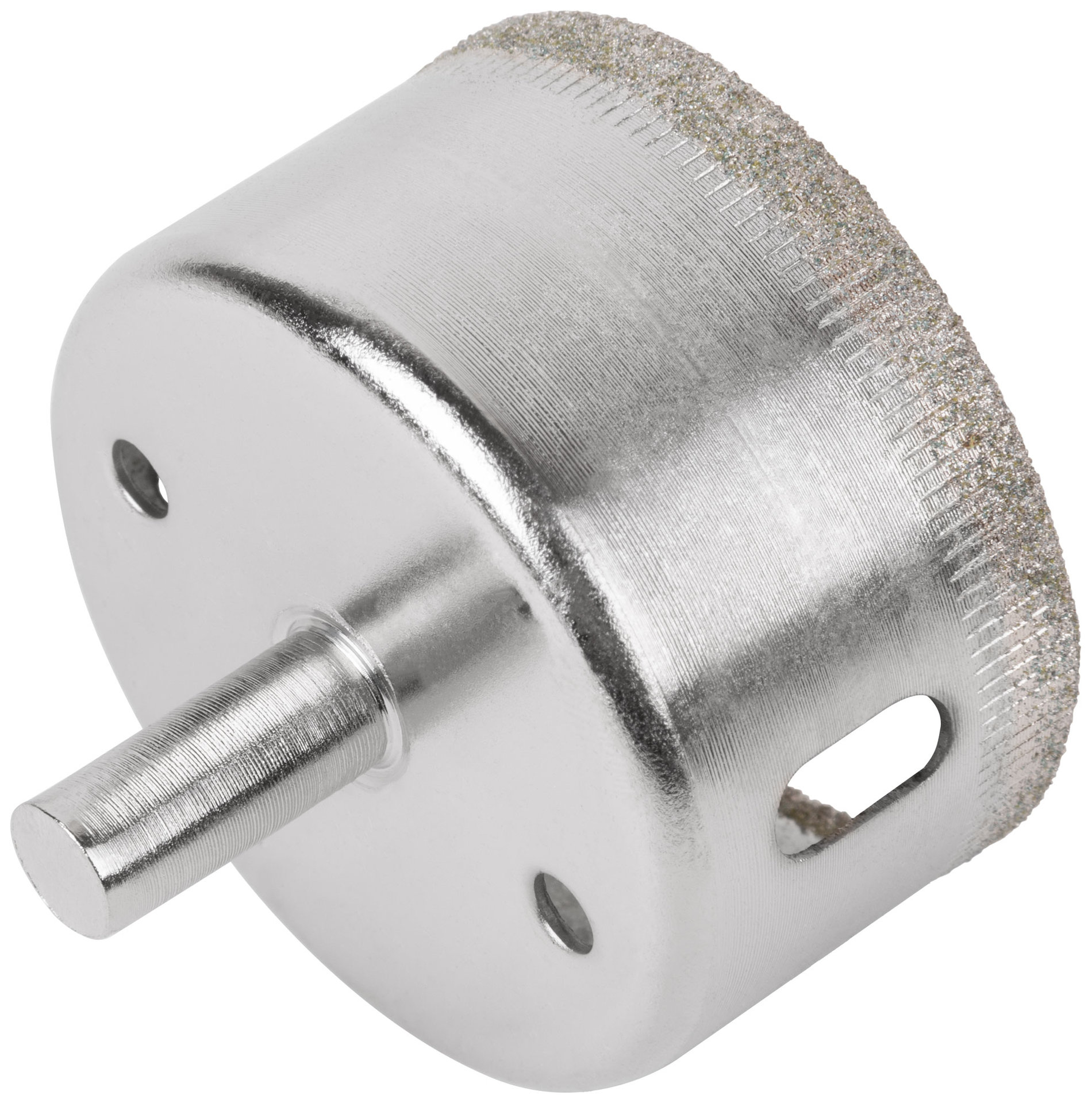 Коронка кольцевая по кафелю и стеклу алмазная 55х50 мм (16293)