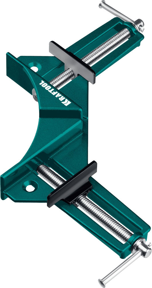 Угловая струбцина HCC-80, глубина зажима 73 мм KRAFTOOL 32203