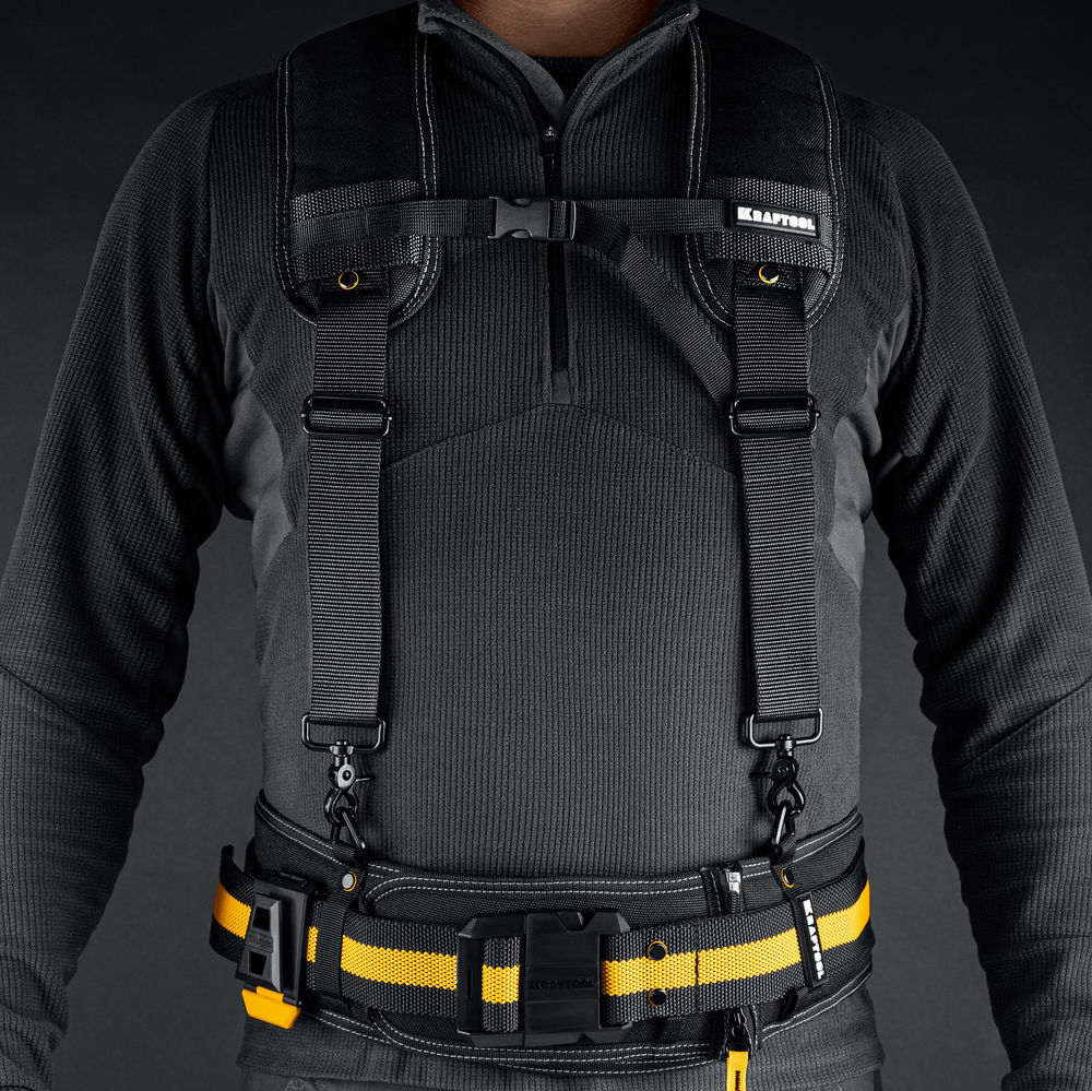 Подтяжки регулируемые KS-1, 4 точки крепления KRAFTOOL 38765