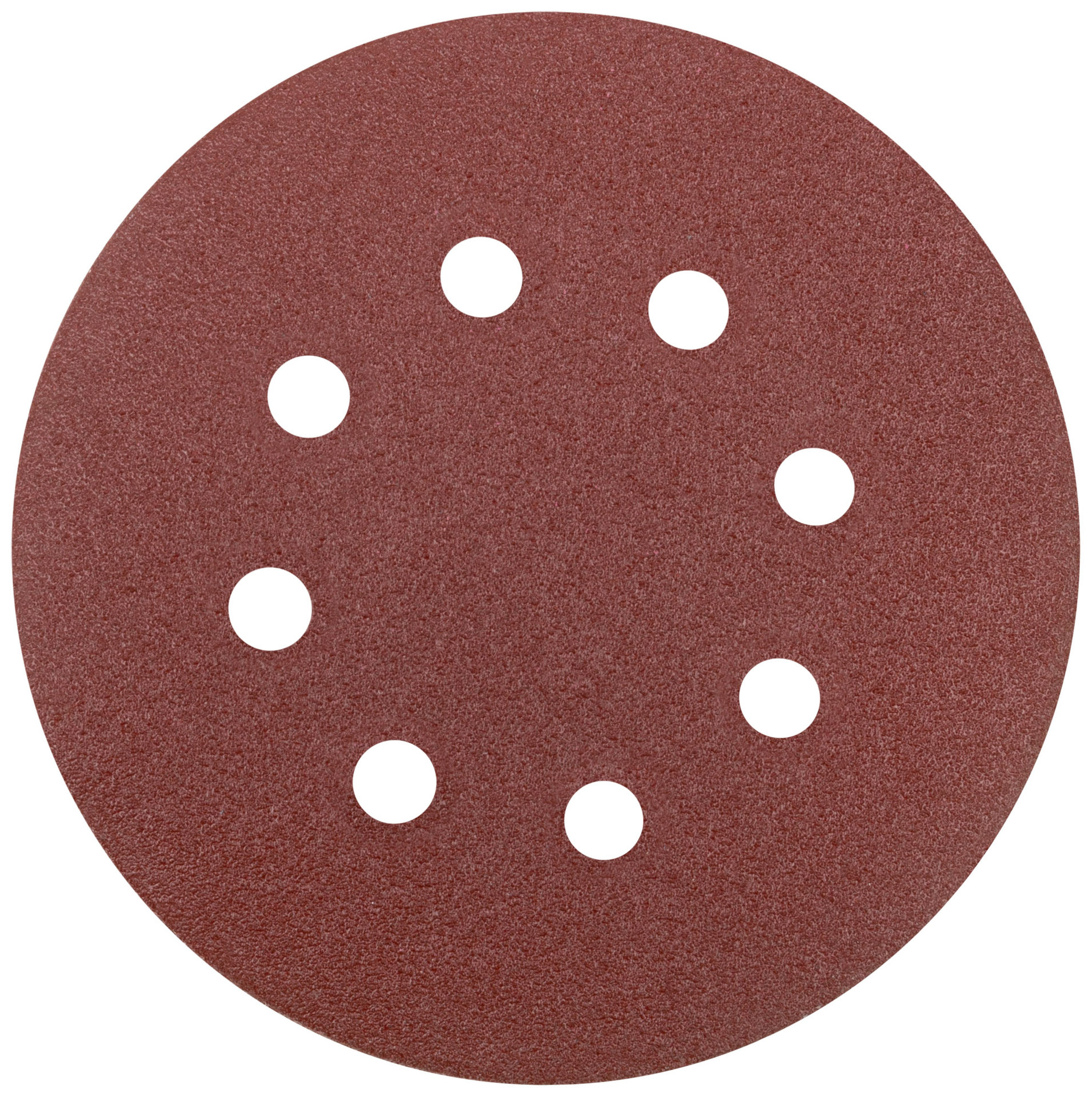 Круги шлифовальные с отверстиями (липучка), алюминий-оксидные, 125 мм, 5 шт. Р 100 (39785)