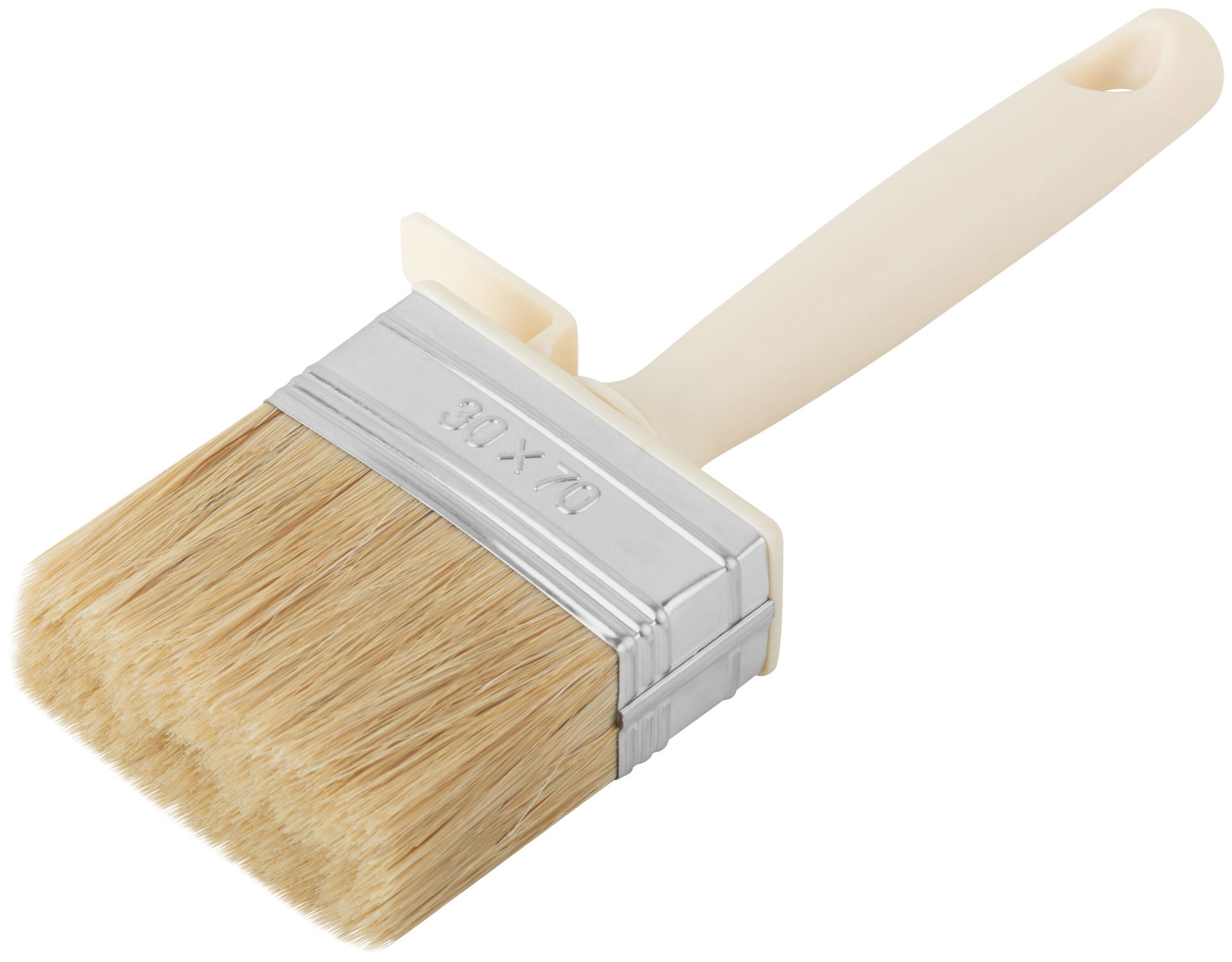 Макловица, натур. светлая щетина, пластиковый корпус мини 30 х 70 мм (01650)