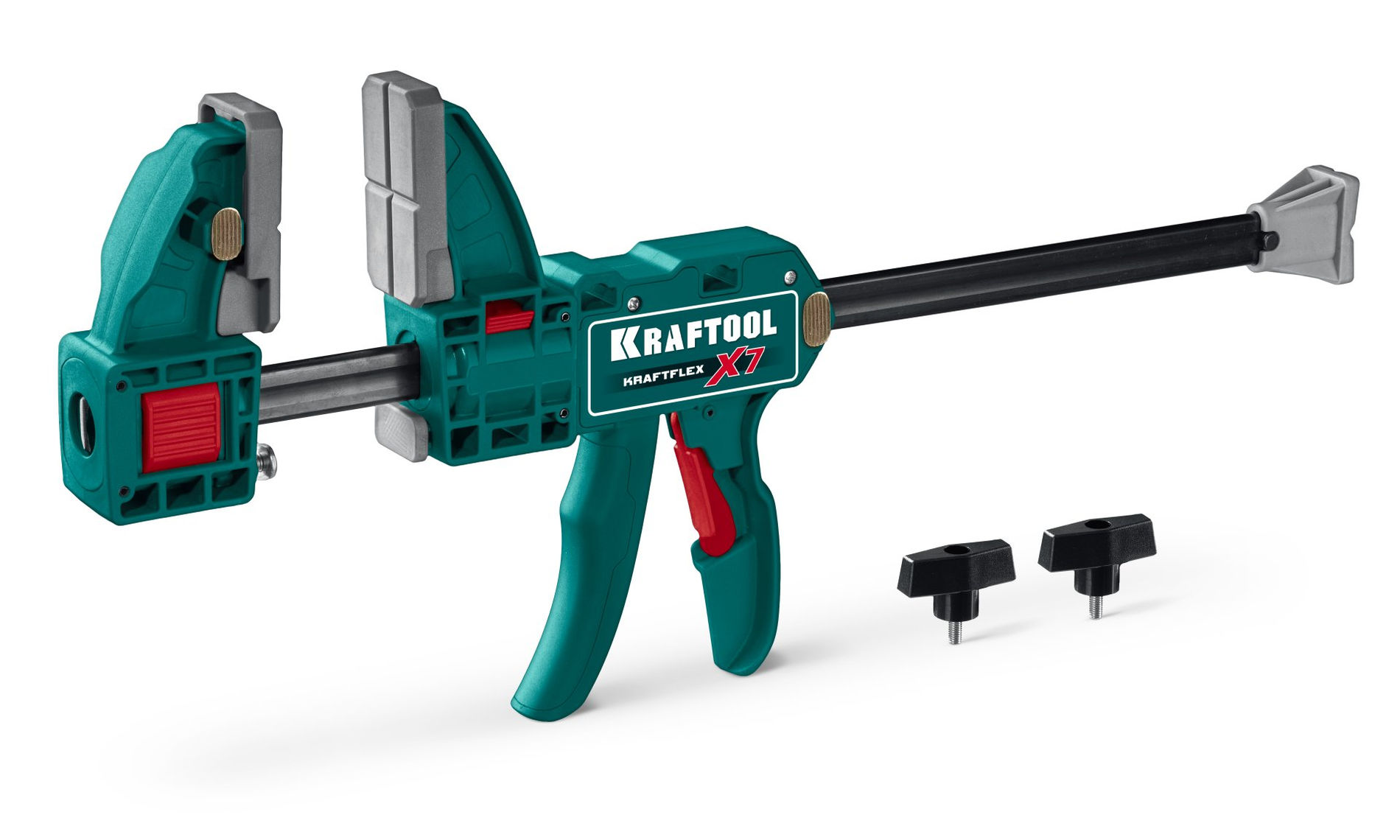 Многофункциональная быстрозажимная струбцина KRAFTFLEX X7 300, 300 х 85 мм KRAFTOOL 32777-300