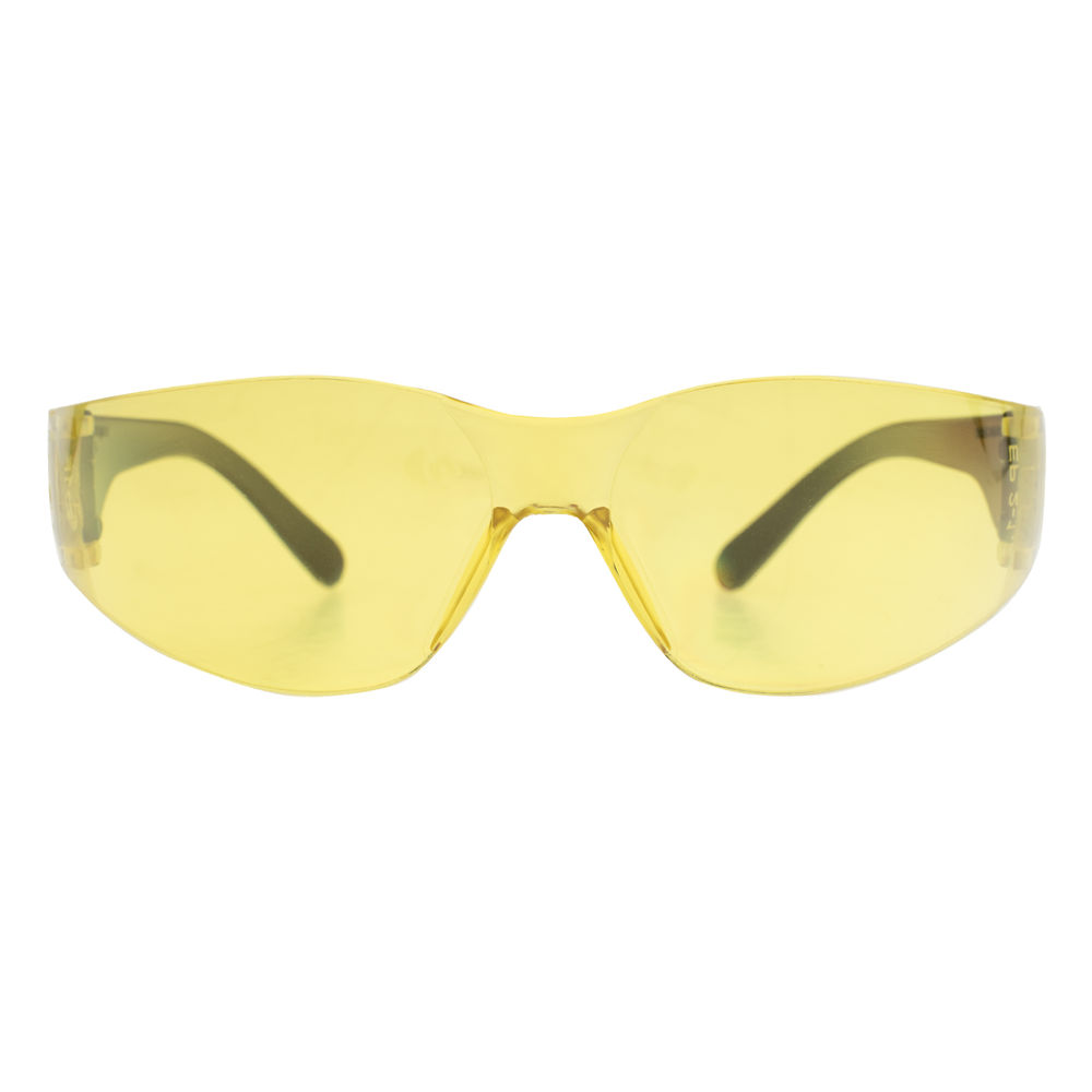 Очки защитные открытые, поликарбонатные, желтые ОЧК202 (0-13022) (89172)